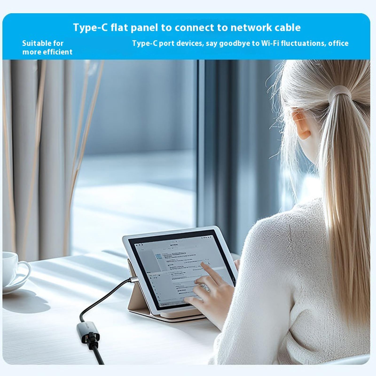 Adaptateur USB C vers RJ45 Ethernet 1000 Mbit/s Connecteur de réseau Ethernet pour ordinateur portable Accessoires USB C pour ordinateur portable