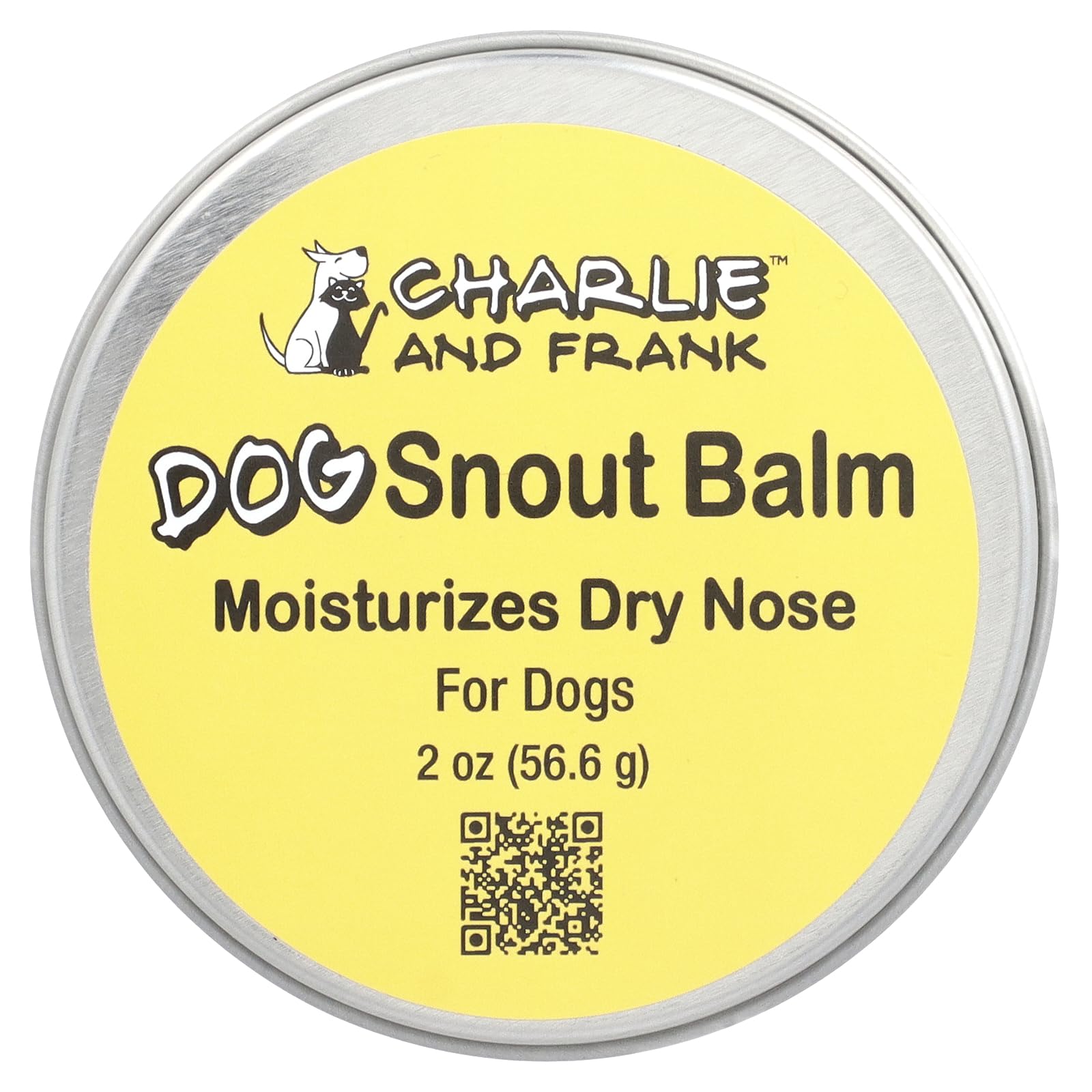 Charlie & Frank, Dog Snout Balm, Moisturizes Dry Nose, Paraben Free, 2 oz (56.6 g)