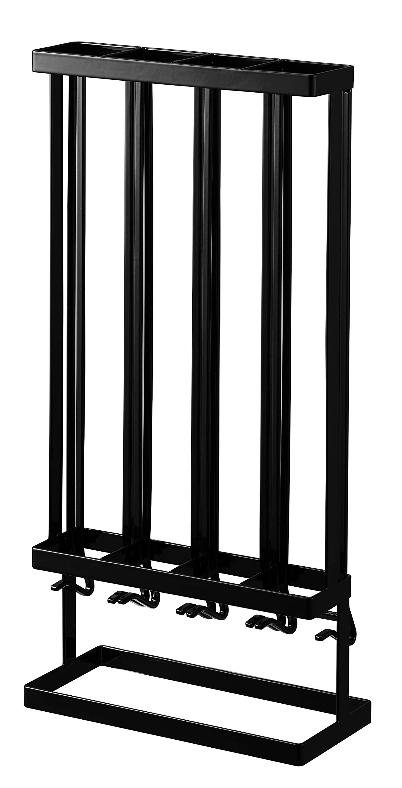 YAMAZAKI 3896 TOWER Coffee Capsule Holder S, black, Steel, 17.5 x 8 x 36 cm