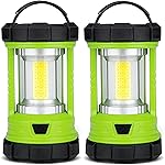 Camping Lantern 3000LM, LED Lanterns for Power Outages with 4400mAh Phone Charger, Impact-Resistant Rechargeable Lantern, 5 Light Modes Waterproof Lantern for Hurricane Emergency