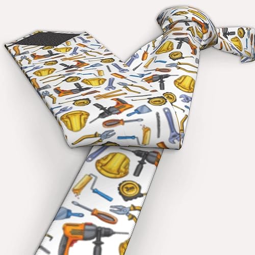 Vista 4 de Jedenkuku Corbatas divertidas para hombre, corbatas a la moda, regalos de boda, negocios, fiestas