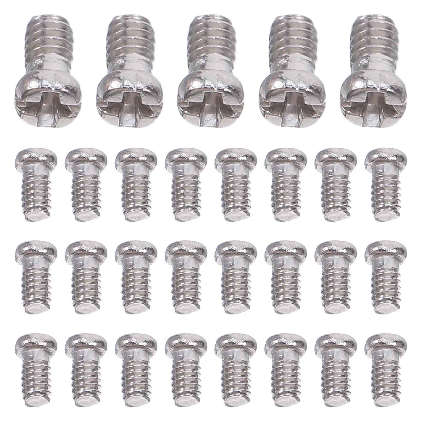 Anneome 10000 Piezas 10000 Tornillos de Reparación M1.4×2.4 de Acero Inoxidable para Almohadillas Nasales de Gafas, Surtido Micro Tornillos para Gafas de Sol y Piezas de Repuesto, Kit