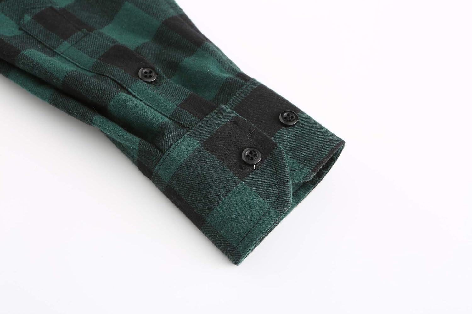 Mens Buffalo Plaid Shirts Long Sleeve Flannel Shirt for Men Lumberjack Shirt - Image 5