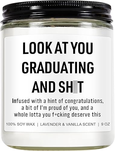Funny Grad Candle, 2026 - Graduation Gifts For Him