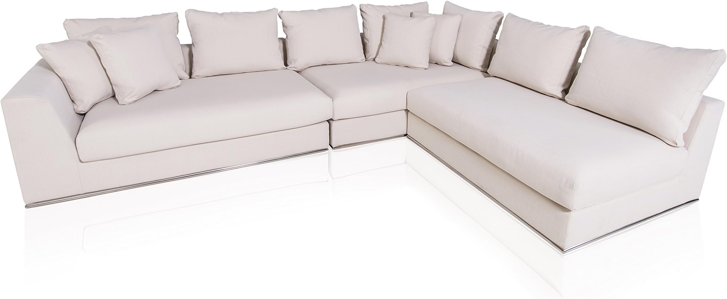 Giovani 120" Reversible Sectional Sofa