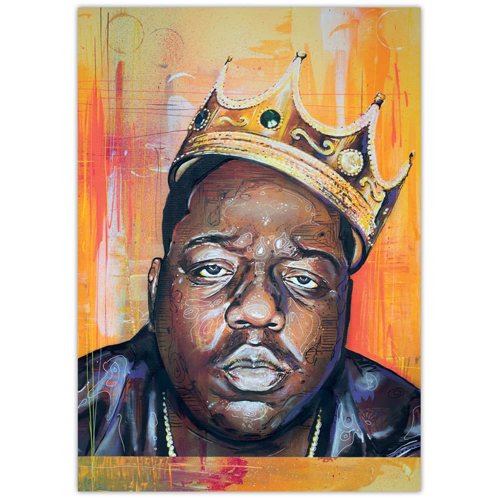 Hip Hop - Poster Rap 01 29,7 x 42 cm (A3) - incorniciato e firmato