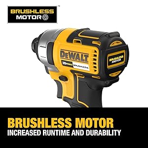 DEWALT 20V MAX Impact Driver, 1/4 Inch, Battery and Charger Included (DCF787D1)
