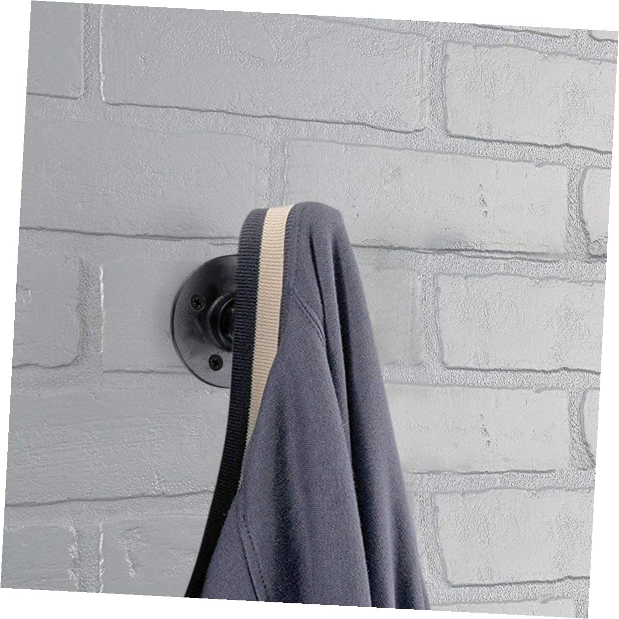 2stücke Industrieller Wasserhahnhaken aus Multifunktionshaken für Kleidung und Kleinigkeiten Retro-design Hängehaken mit Schrauben