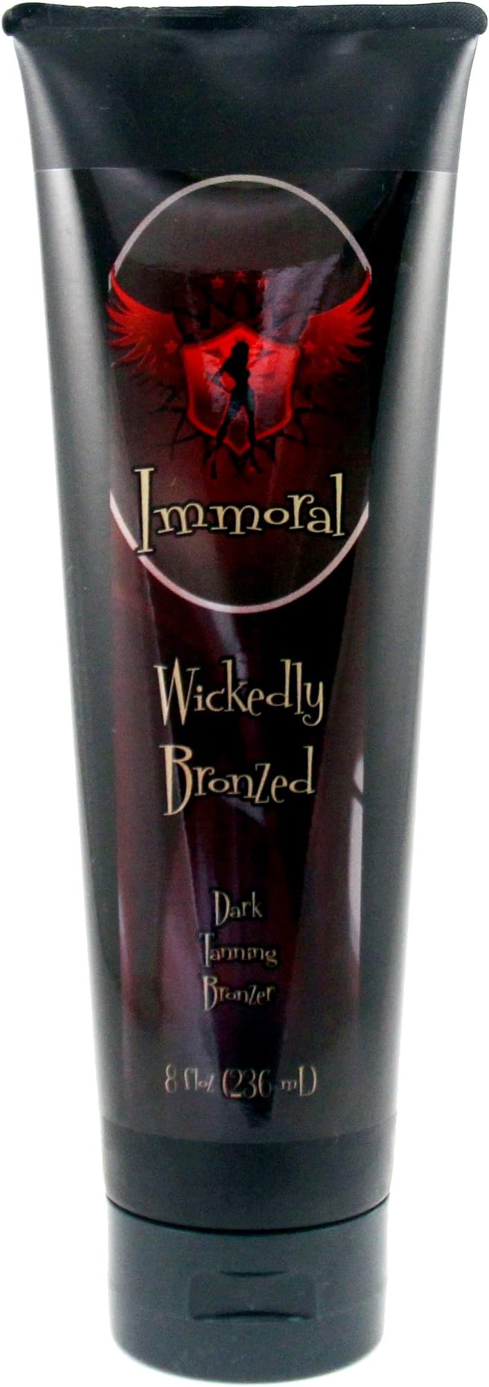 Wickedly Bronzed Tanning Lotion | Dark Tanning Bronzer | Perfect for Indoor Tanning Beds | Great for All Skin Types | Made in USA