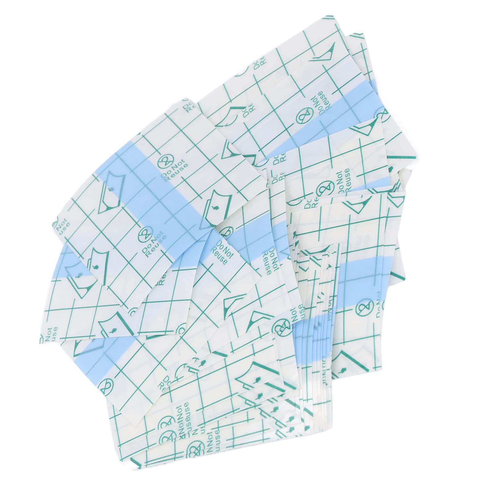 Makeup Palette, Foundation Palette Makeup Artist Must Haves Adhesive Hand Palette Transparent Makeup Tape 200pcs Disposable Makeup Mixing Palette for Makeup Artist