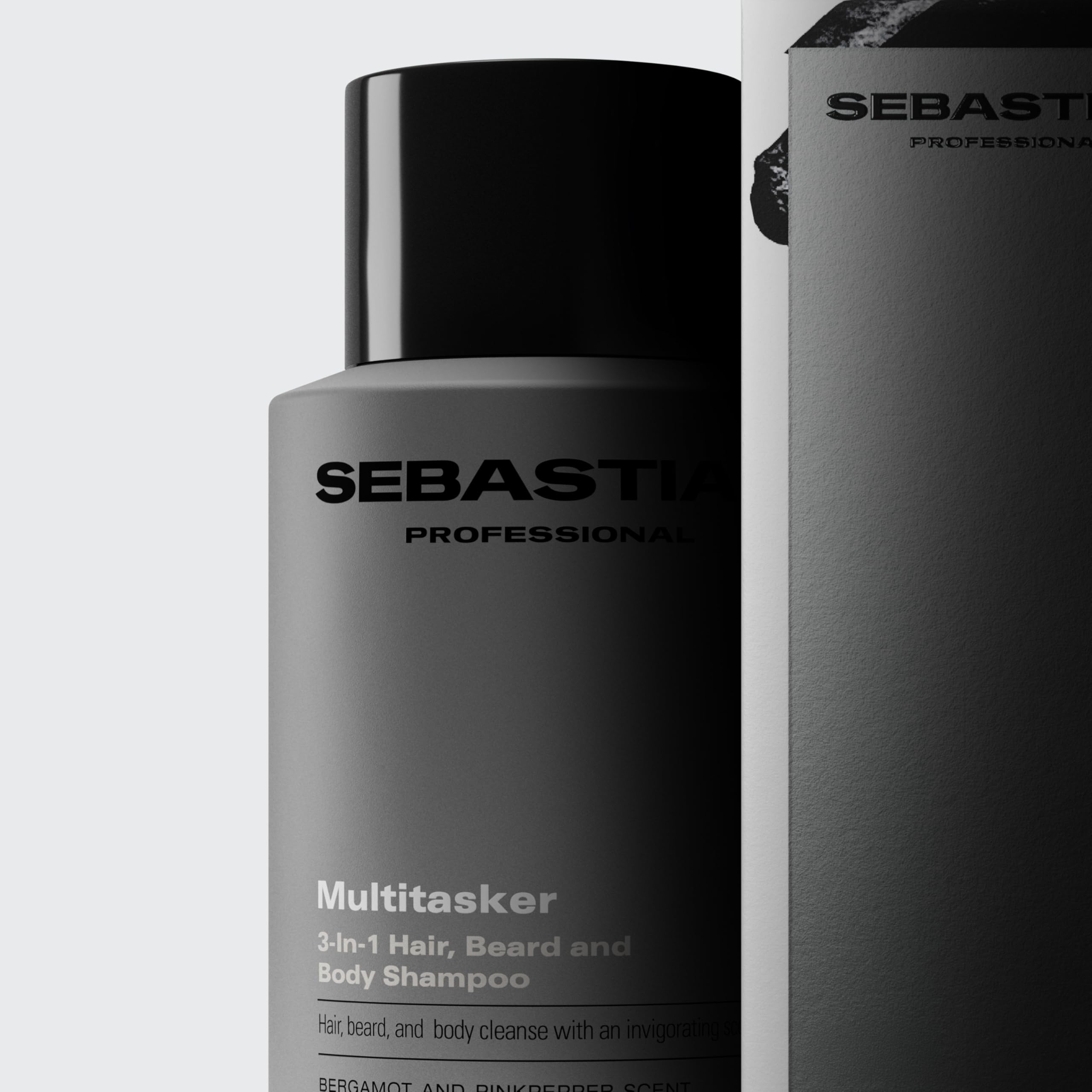 Sebastian Professional Multitasker 3-en-1 – Shampoing cheveux + corps + barbe professionnel
