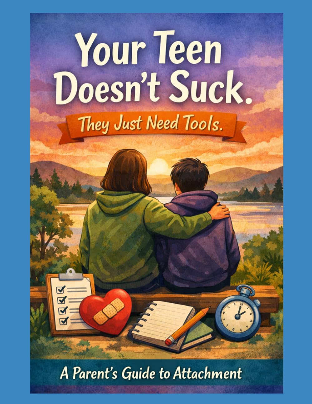 Your Teen Doesn't Suck. They Need Tools: A Parent’s Guide to Understanding Attachment, Emotional Reactions, and Healthy Teen Relationships (The ... to Understanding their attachment style)