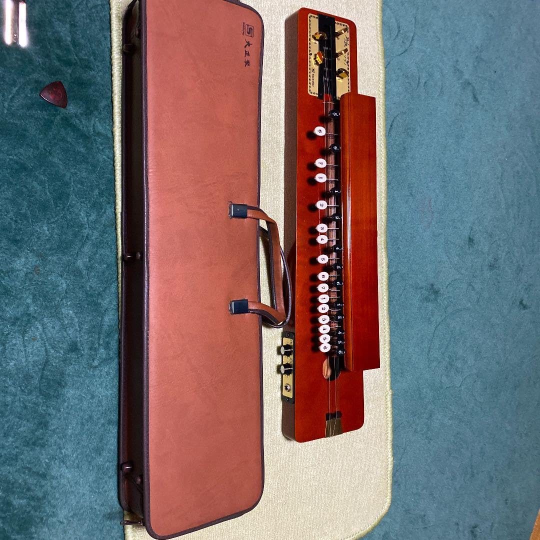 SUZUKI 砂丘 ソプラノ 廃盤】SUZUKI スズキ 大正琴 砂丘 ソプラノ