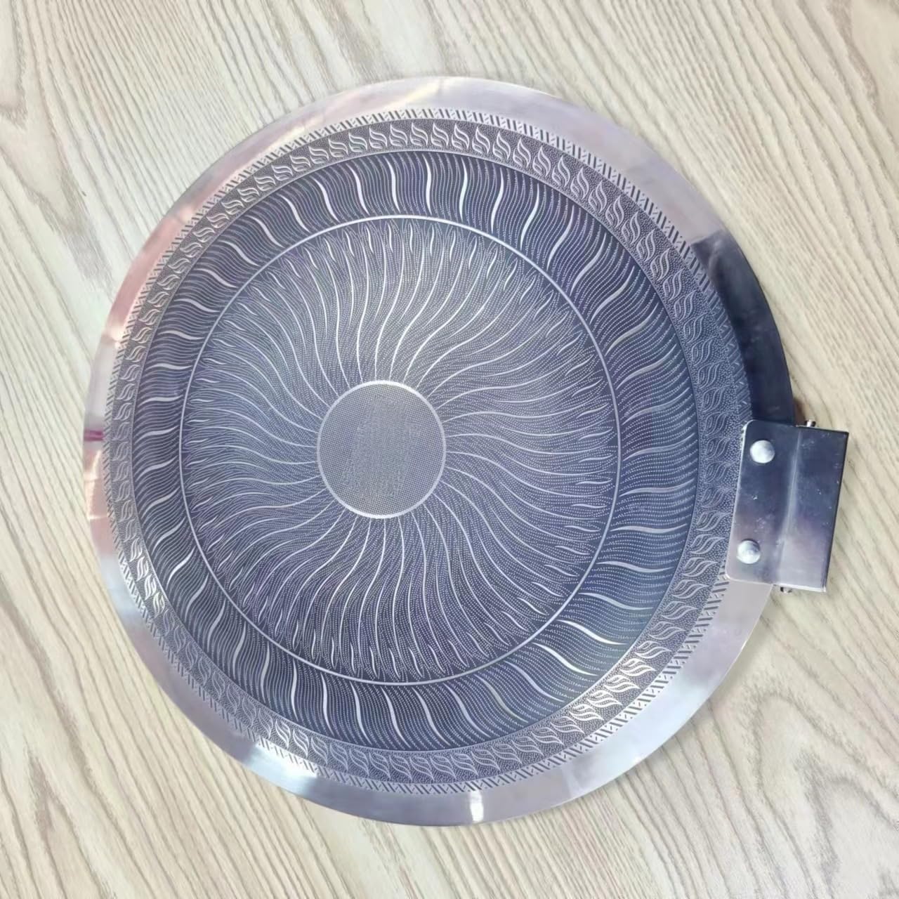 Outdoor Camping Plate Barbecue Pan Portable Cooking Frying Pan Meat Pot Barbecue Plate For Hiking Picnic