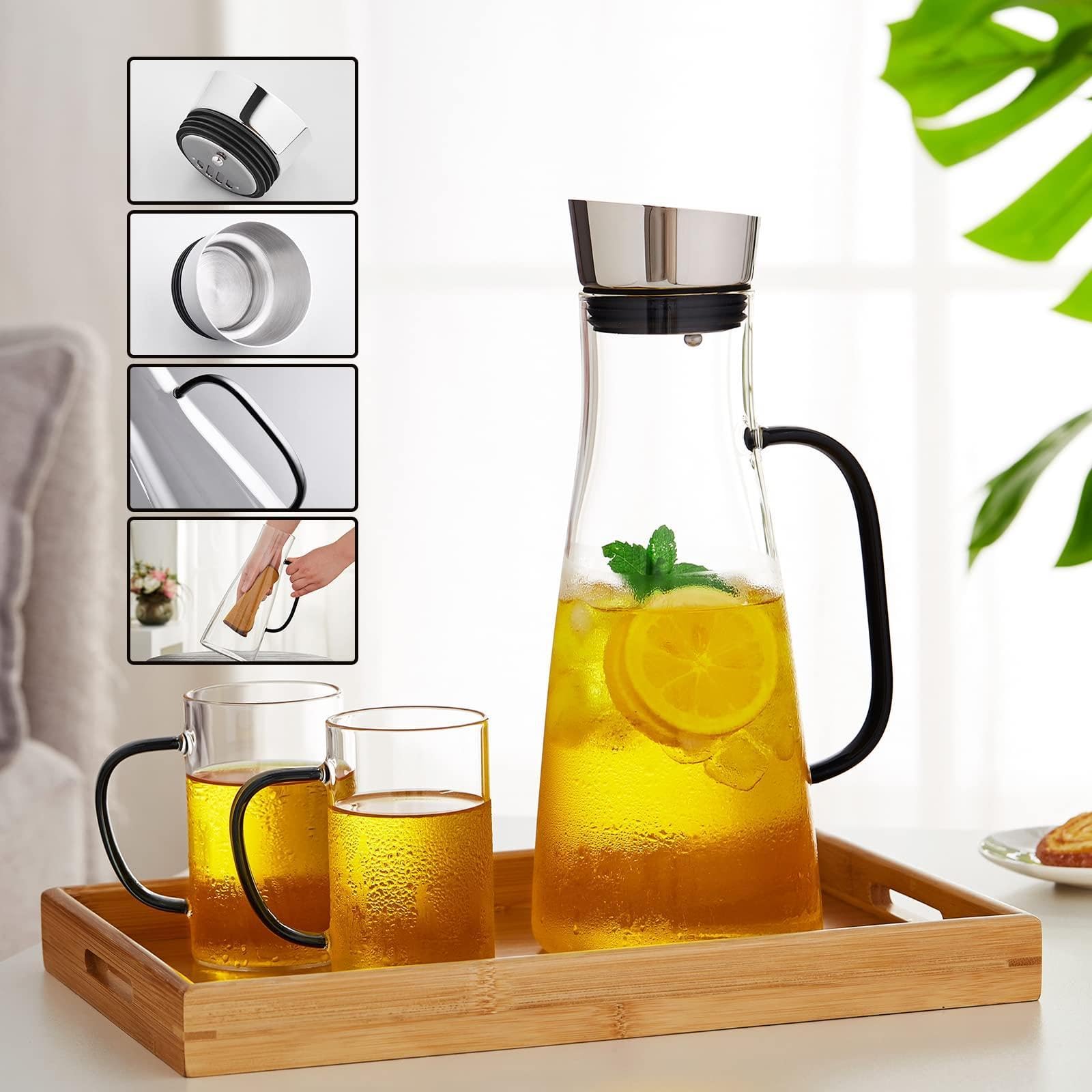 耐熱ガラスピッチャー 1600ML 直火・熱湯OK 耐熱ガラスピッチャー 1600ML 直火・熱湯OK｜Yahoo!フリマ（旧