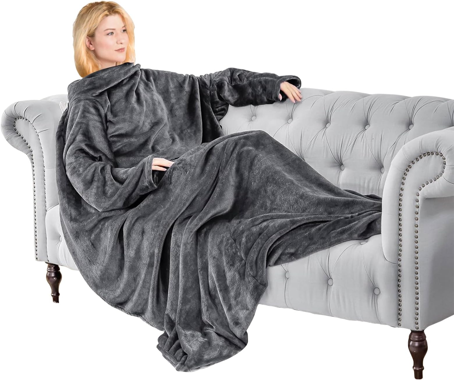 Robe,Plaid à manches longues femmes robe De noël automne mode femme