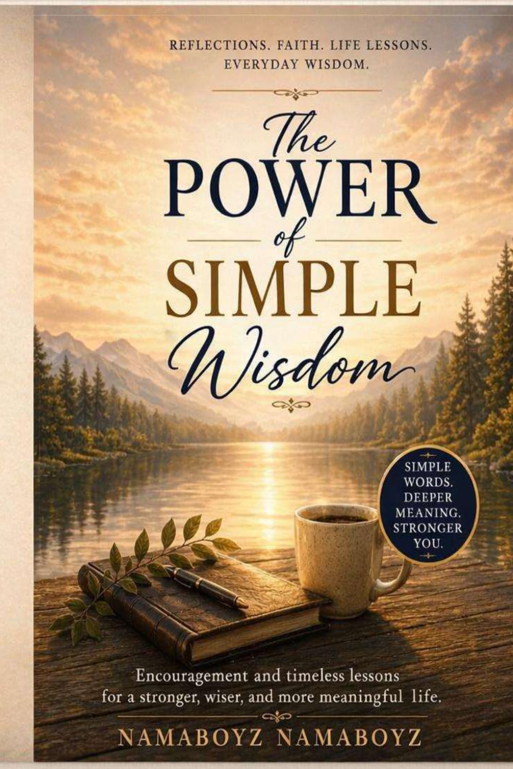 The POWER of SIMPLE WISDOM: Simple words of Faith, Growth, Resilience