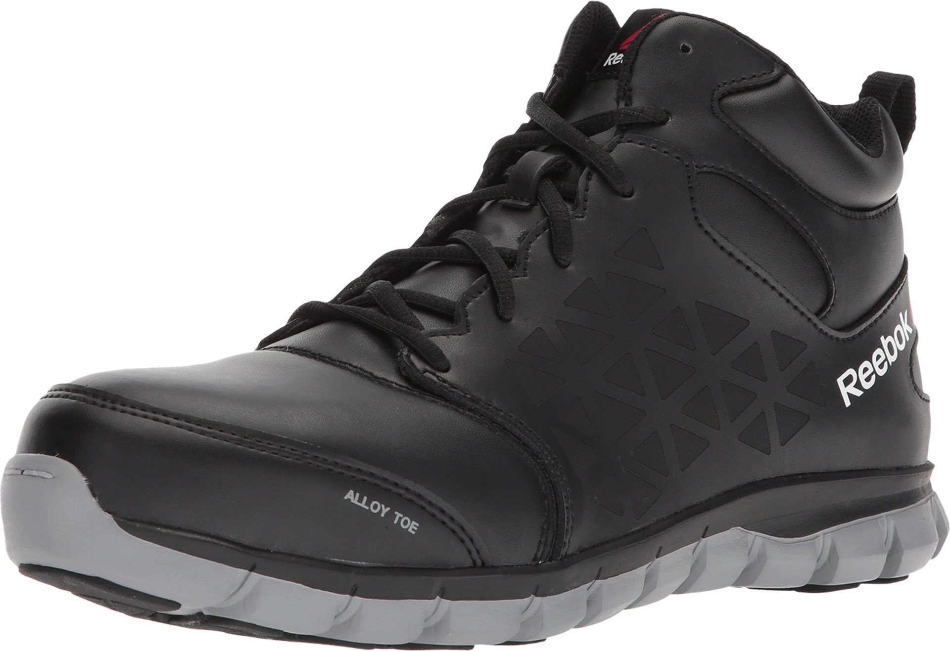 Reebok Work Men's Sublite Cushion Alloy Toe Work Boot Black - 10.5 Wide