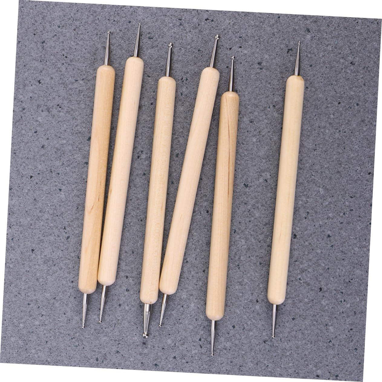 DOITOOL 10pcs Ceramic Clay Sculpting Tools Set Double-Ended Stylus Kit for Polymer Clay Pottery Air Dry Modeling Kit