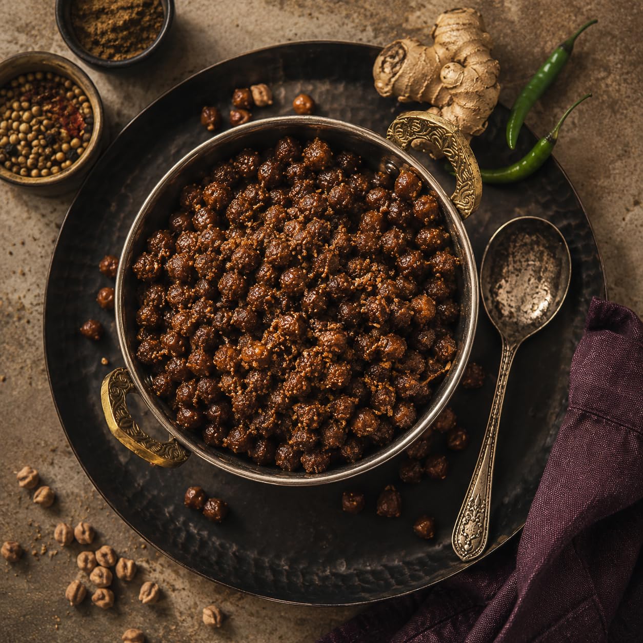 Amazon.com : Black Chickpeas (Kala Chana), 10 lb – Bulk Dried Desi