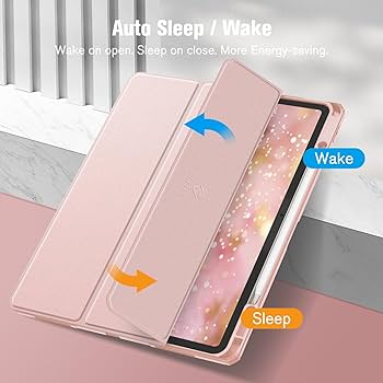 Fintie Hybrid Slim Case for iPad Air 13-inch (M2) 2024, [Built-in