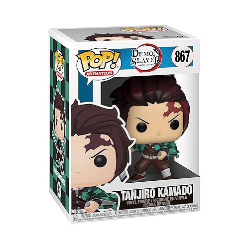 Immagine del prodotto Funko Pop! Animation: Demon Slayer - Tanjiro Kamado - Figura in Vinile da Collezione - Idea Regalo - Merchandising Ufficiale - Giocattoli per Bambini e Adulti - Anime Fans