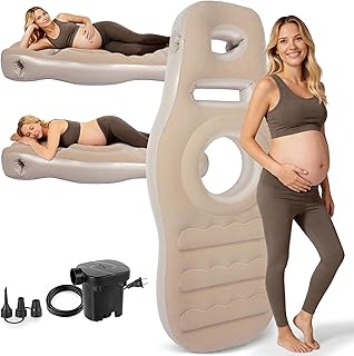 Inflatable Inflatable Pregnancy Pillow with Head Hole