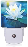 Vista 11 de lámpara nocturna de flores hippies de la paz, lámparas nocturnas enchufables hippies con sensor de atardecer a amanecer para dormitorio, baño y sala