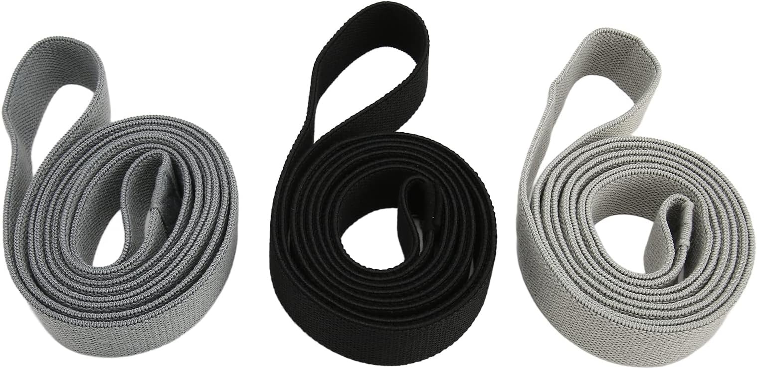 3Pcs Resistance Bands Multi Purpose Elastic Exercise Stretch Bands for Working Out Body Stretching Pull Up Assistance Bands for Home Yoga Fitness Squats