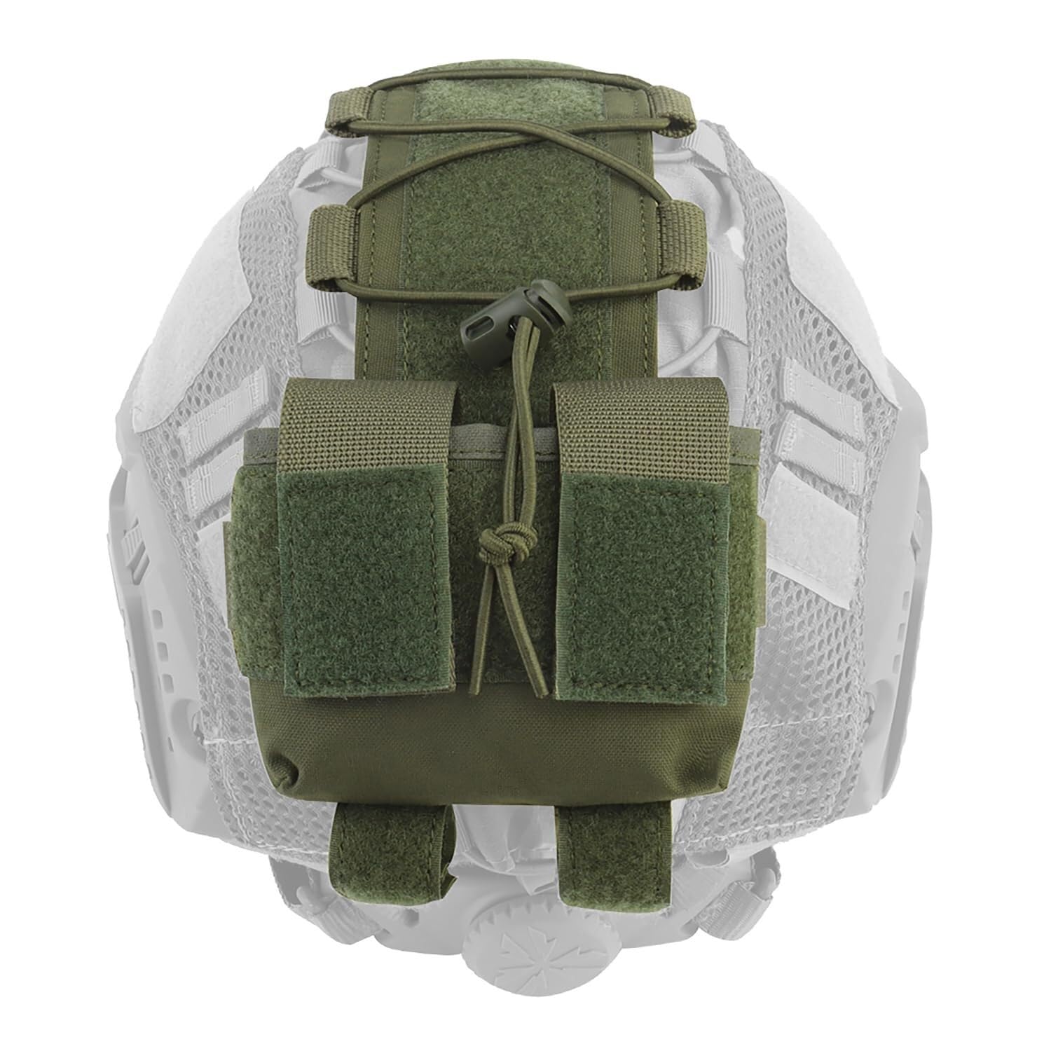 Pochette de casque réglable pour batterie tactique et contrepoids - 8