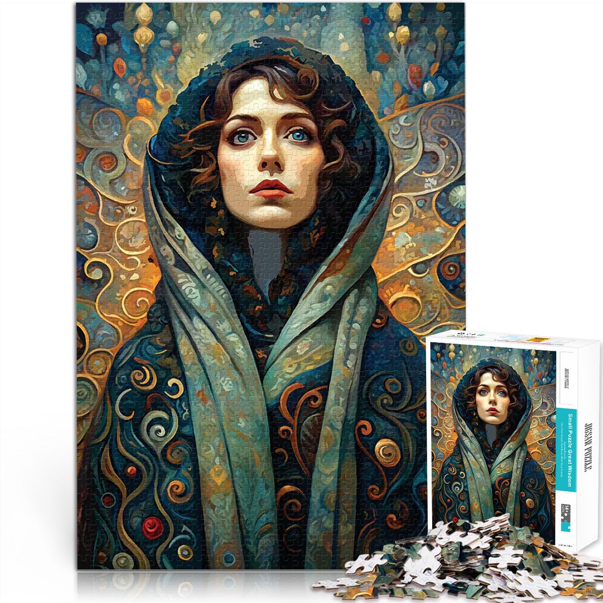 1000 Piece Jigsaw Puzzles for teenagers Jigsaw Cubist Iconic Beautiful Entspannungsspiele Geburtstagsgeschenk52x38cm — image 1