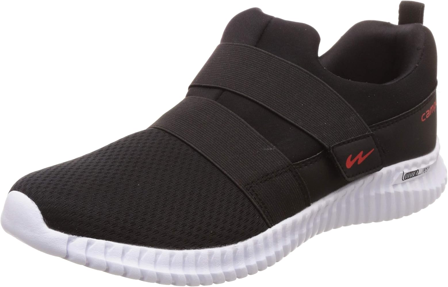 Campus s cross black running shoes Clearance