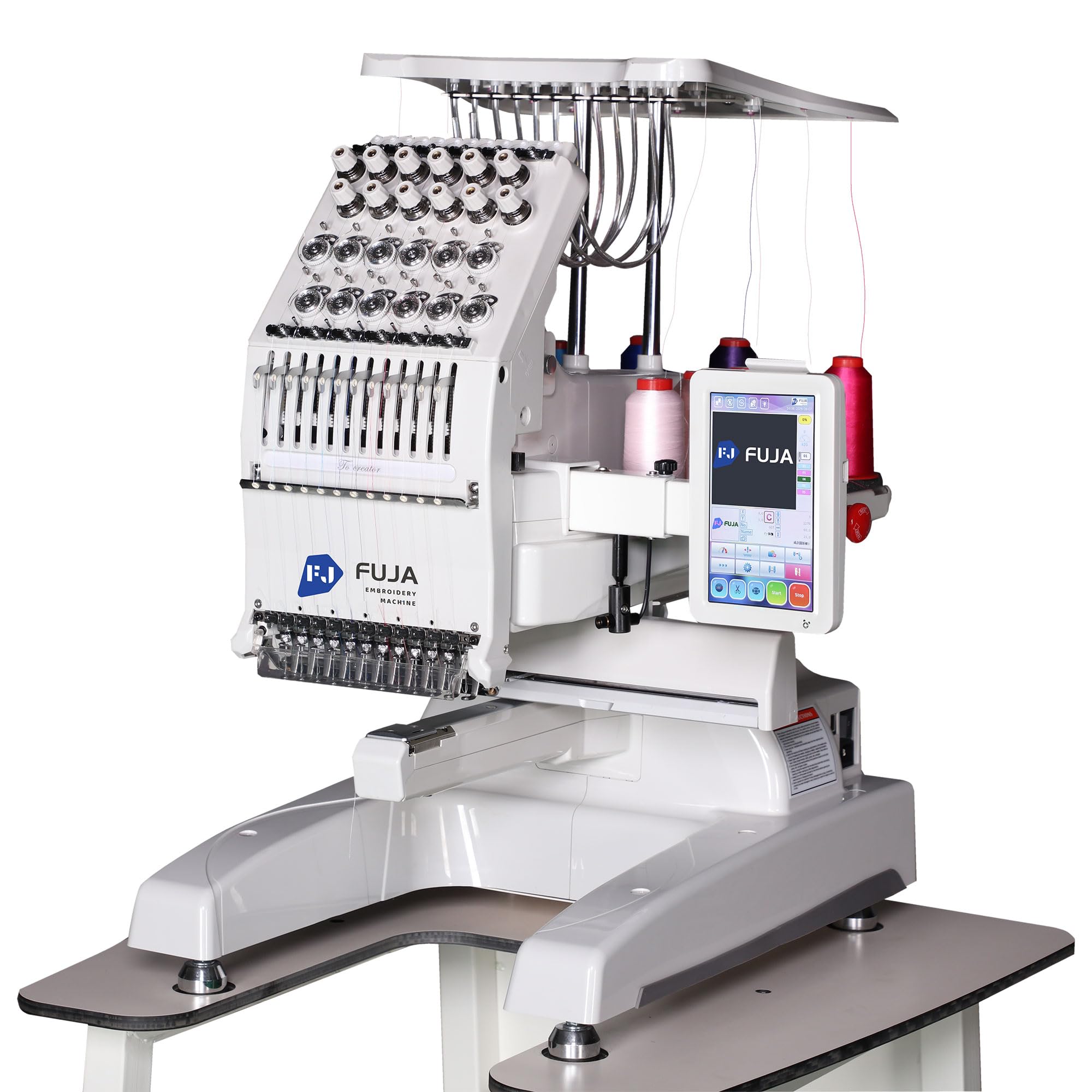 Amazon.com: FUJA Household 12 Needles Single Head Embroidery