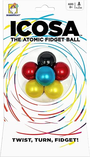 Vista 4 de Brainwright - ICOSA - La bola antiestrés atómica - ¡Gira, gira, estira!