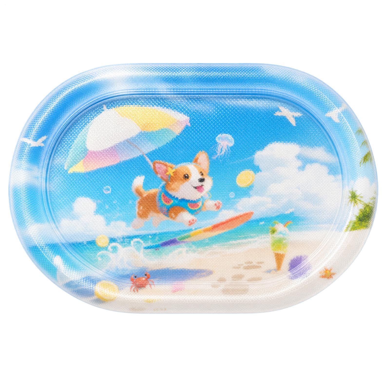 Tapis rafraîchissant pour chien et chat gonflable qui protège de la chaleur