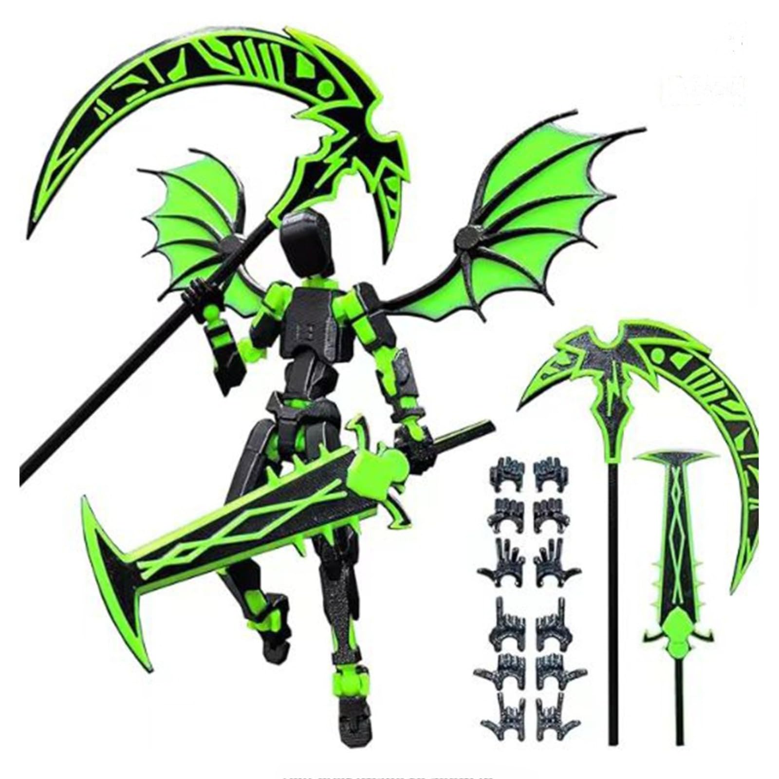 WANGHONGGOGO T13 Action Figur, 3D Printed Action Figur Set