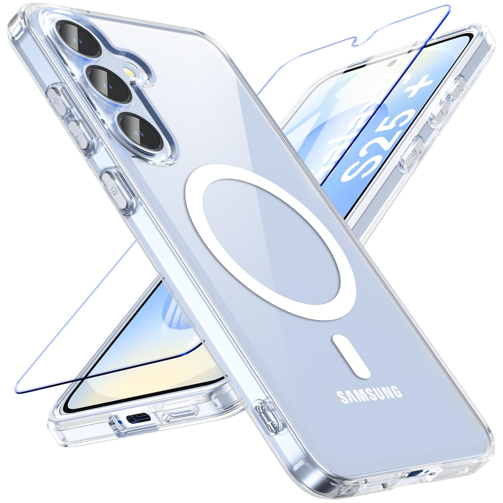 OWKEY Magnetisch für Samsung/iPhone