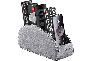 Compact Remote Control Holder with Multiple Compartments for Enhanced Storage
