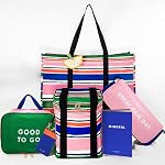 kate spade new york Laundry Bag to Organize Suitcase, Two Sided Packing Cube for Clean and Dirty Clothes, Good to Go