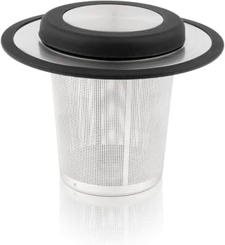 Bredemeijer Tea Filter whiteh Coaster, Stainless Steel, Silver, 118.8 cm
