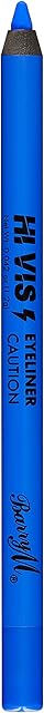 Barry M Cosmetics Hi Vis Bold Waterproof Eyeliner, Caution, 8.320 ml, Blue