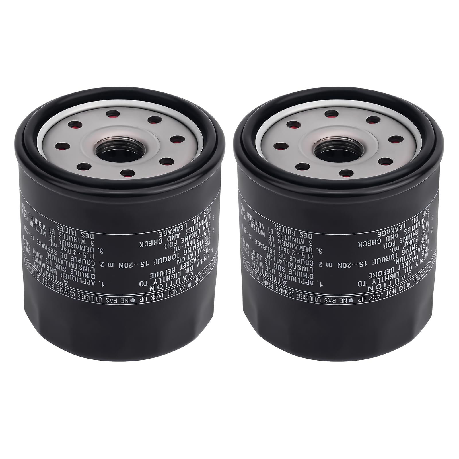 Road Passion 2*Filtro de aceite 69J-13440-04-00 69J-13440-03-00 Compatible con Yamaha F150 F175 F200 F225 F250 Outboard Engine FX HO Cruiser SHO SVHO FSH190 195 212 222 242 252 255 275 AR SX 240 250