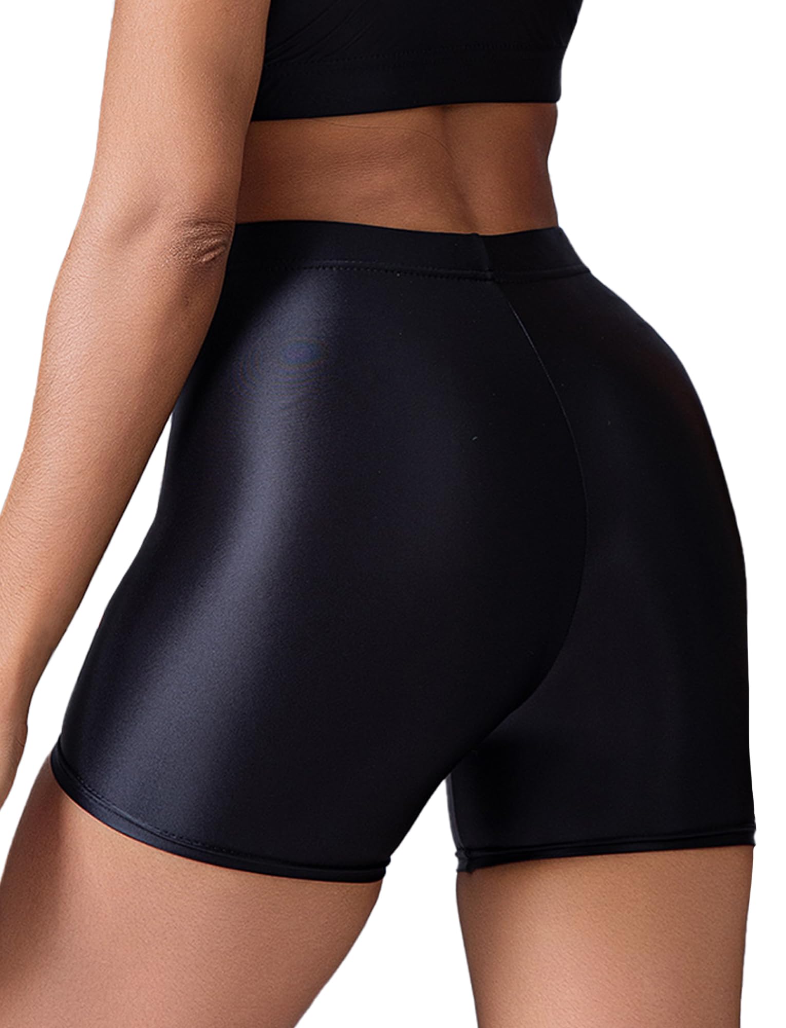 Short de cyclisme brillant pour femme en taille S à L - 7