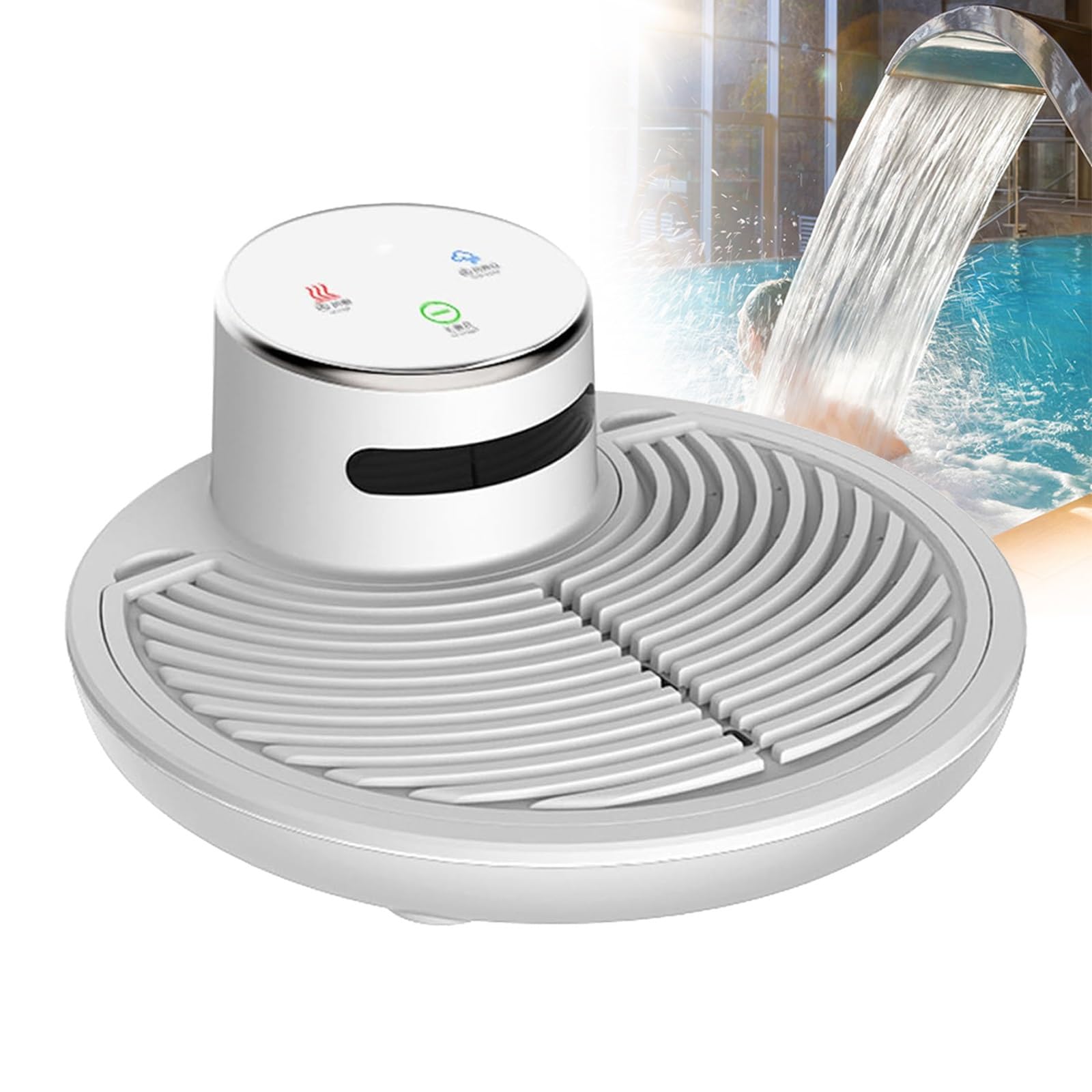 Full Body Dryer Machine After Shower,1200W Full Body Dryer for Bathroom,Negative Ions Body Heater Blow Dryer,with Gravity Sensor Body Care Dryer,Good for Bathroom/Swimming Pool