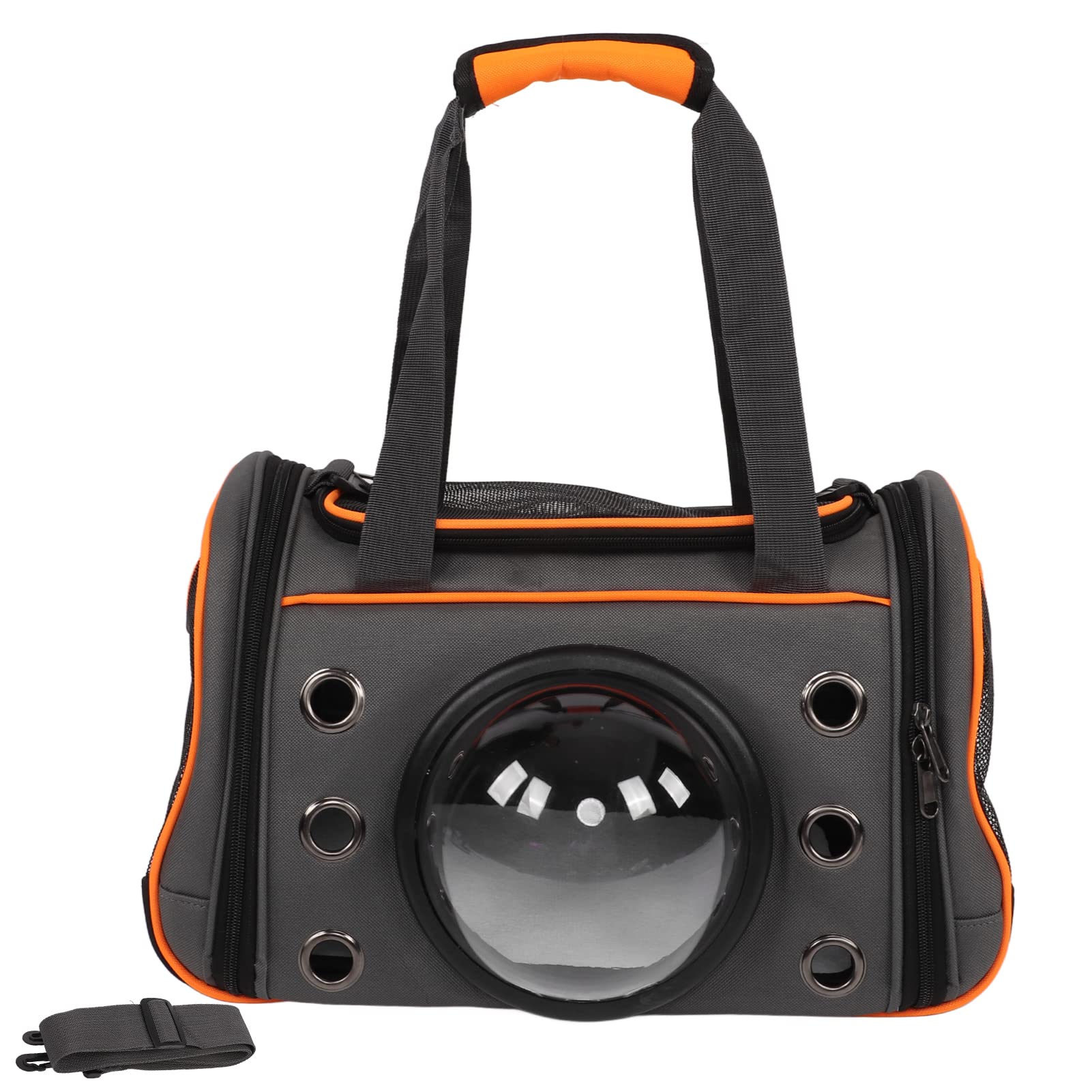 Sac à bandoulière portable Qcwwy pour le transport de chat en voyage