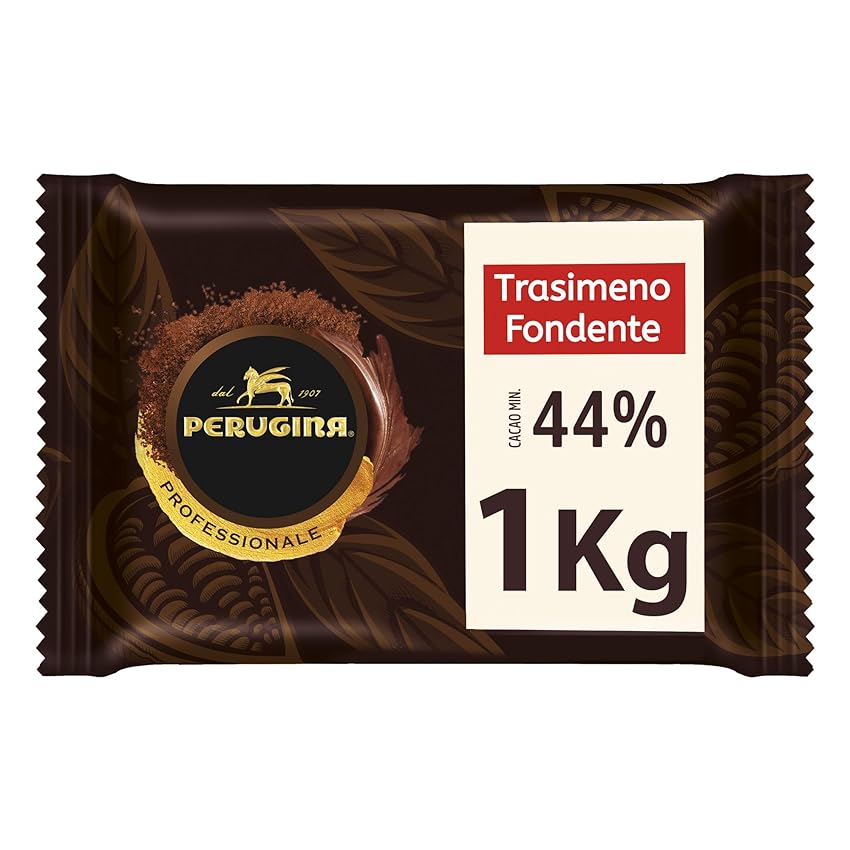 Immagine del prodotto PERUGINA PROFESSIONALE Trasimeno Cioccolato Fondente, Blocco 1 kg