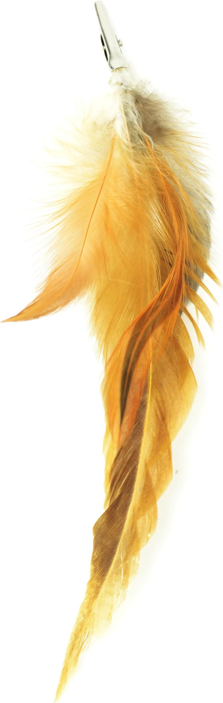 Designer Feathers 12743 Feather Hair Extension, Bleached Cocktail