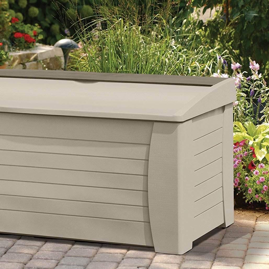 127 Gallon Wicker Storage Amazon.com : Valita Outdoor Wicker Storage