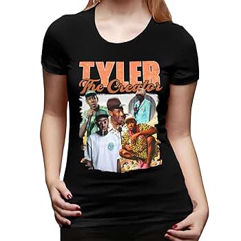 ミュージシャン Tyler,the creator LONG SLEEVE Tee M Tyler the Creator don't tap the glass tracklist shirt
