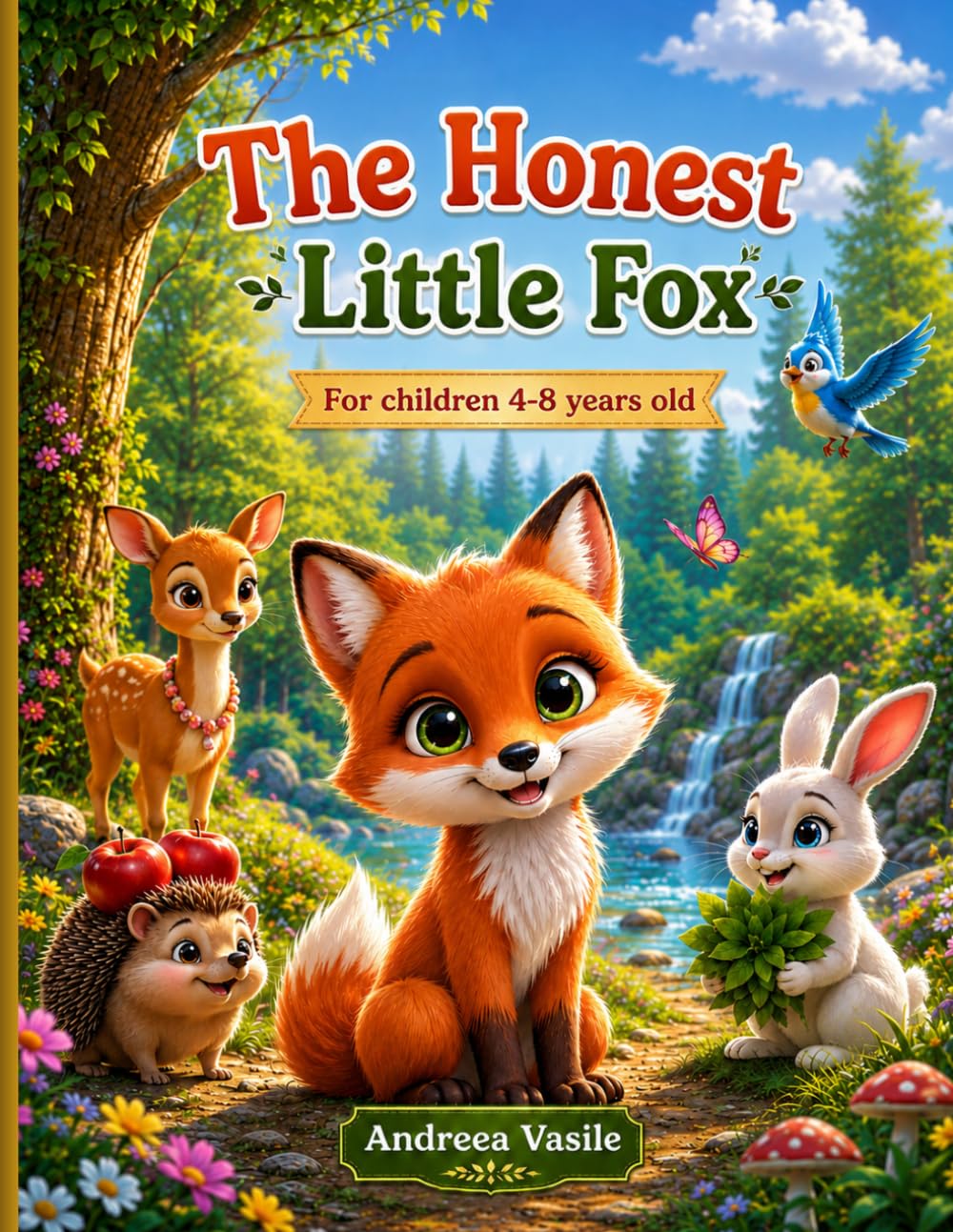 The Honest Little Fox: A beautifully illustrated picture book with consistent characters, about a lovable little fox who discovers that honesty is always the best choice. 73 pages, for kids ages 4-8.